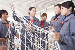 宏達繩網(wǎng)企業(yè)生產(chǎn)